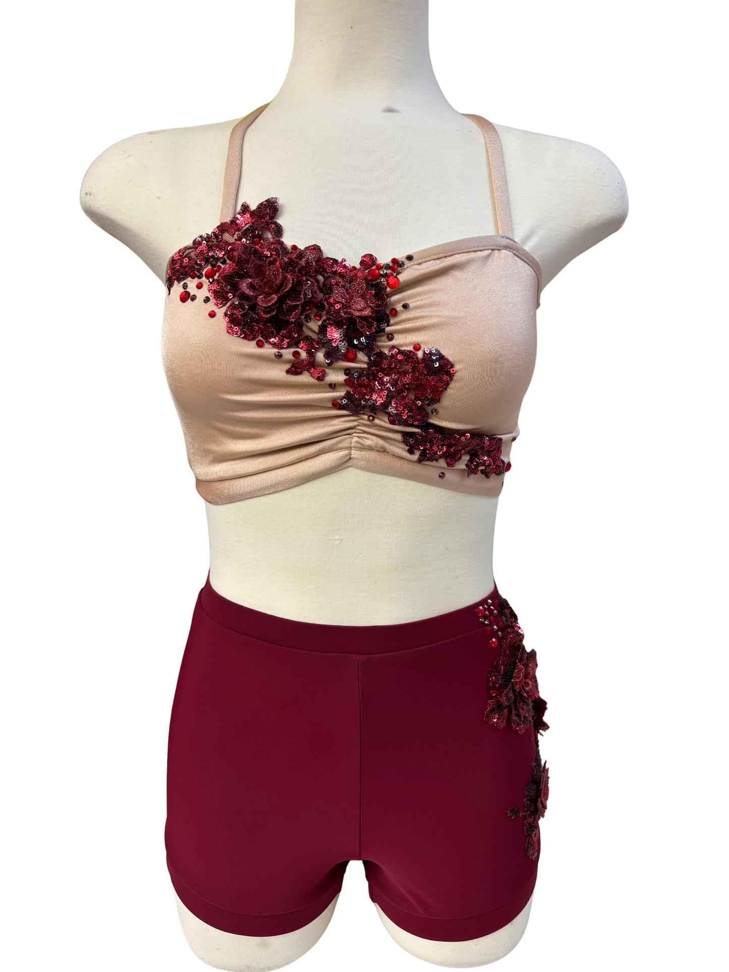 Crop Top Dance Costume