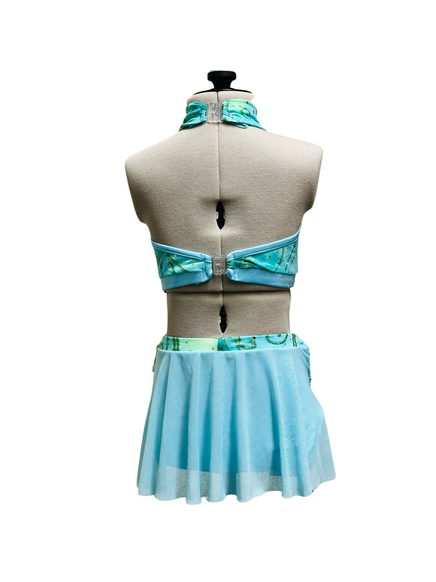 Sparkle Swirl 2 Piece-Mint Green