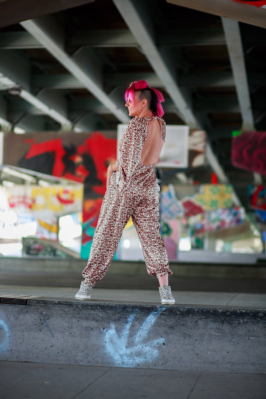 Bingo Bango Romper-Cheetah