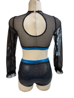 Crop Top 2 Piece Dance Costume