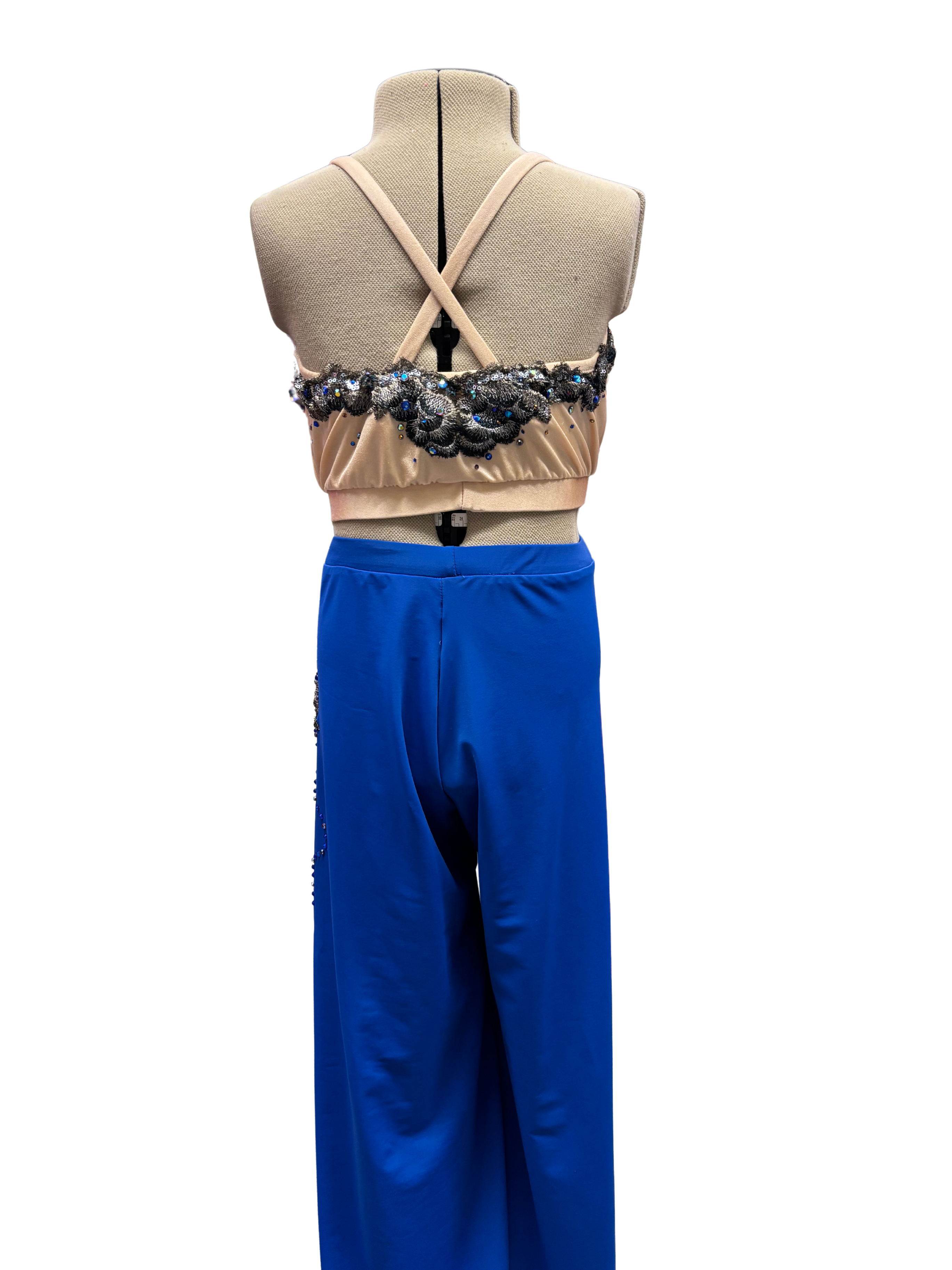 Crop Top & Pants Dance Costume