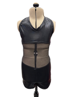 Black Metallic Short All Dance Costume