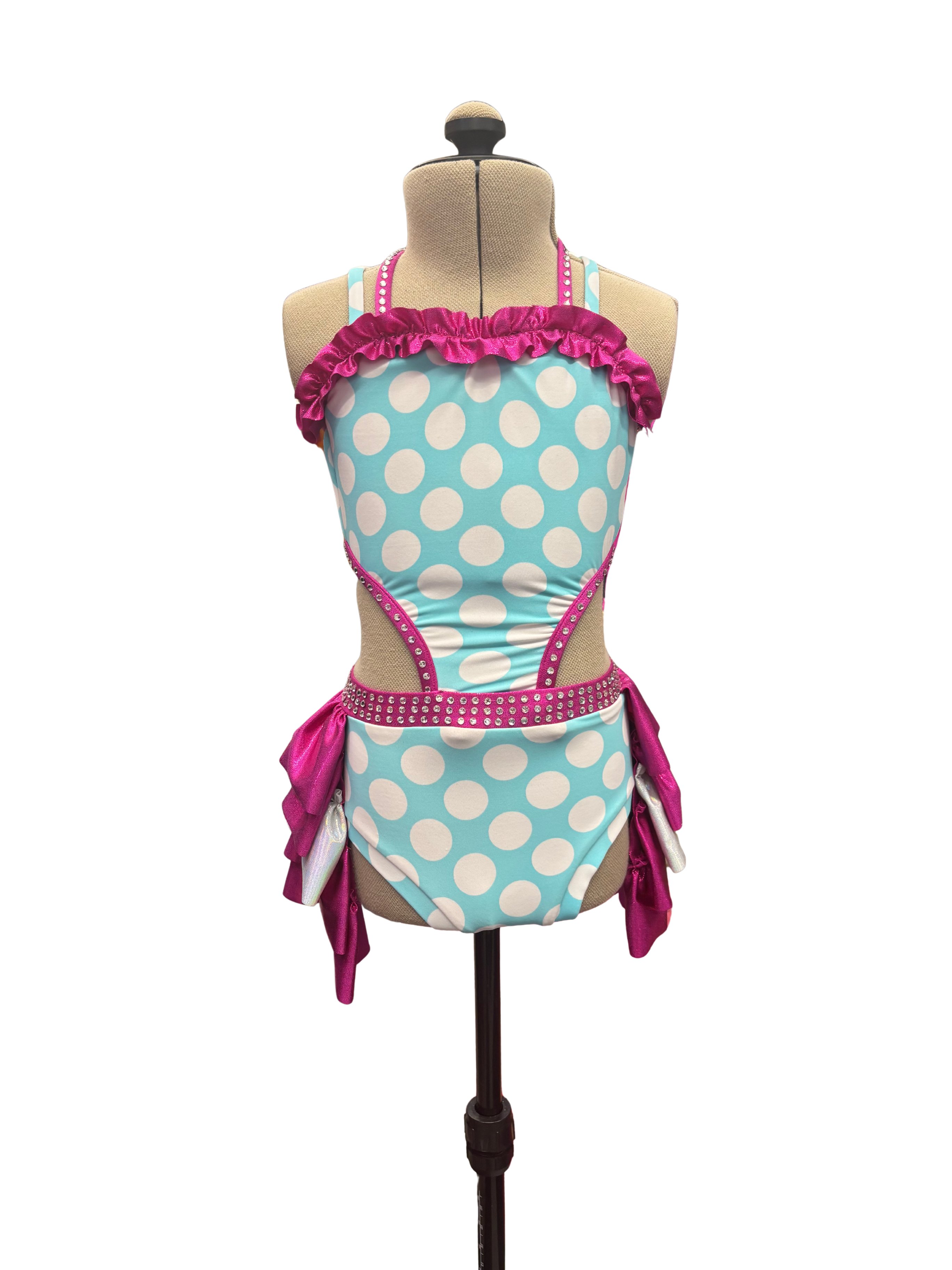 Kids Dance Costume - Polka Dots