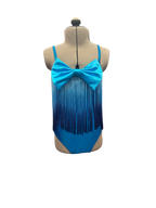 Kids Fringe Bodysuit Dance Costume