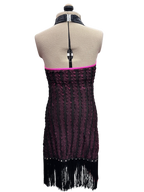 Kids Dance Costume Fringe Dress