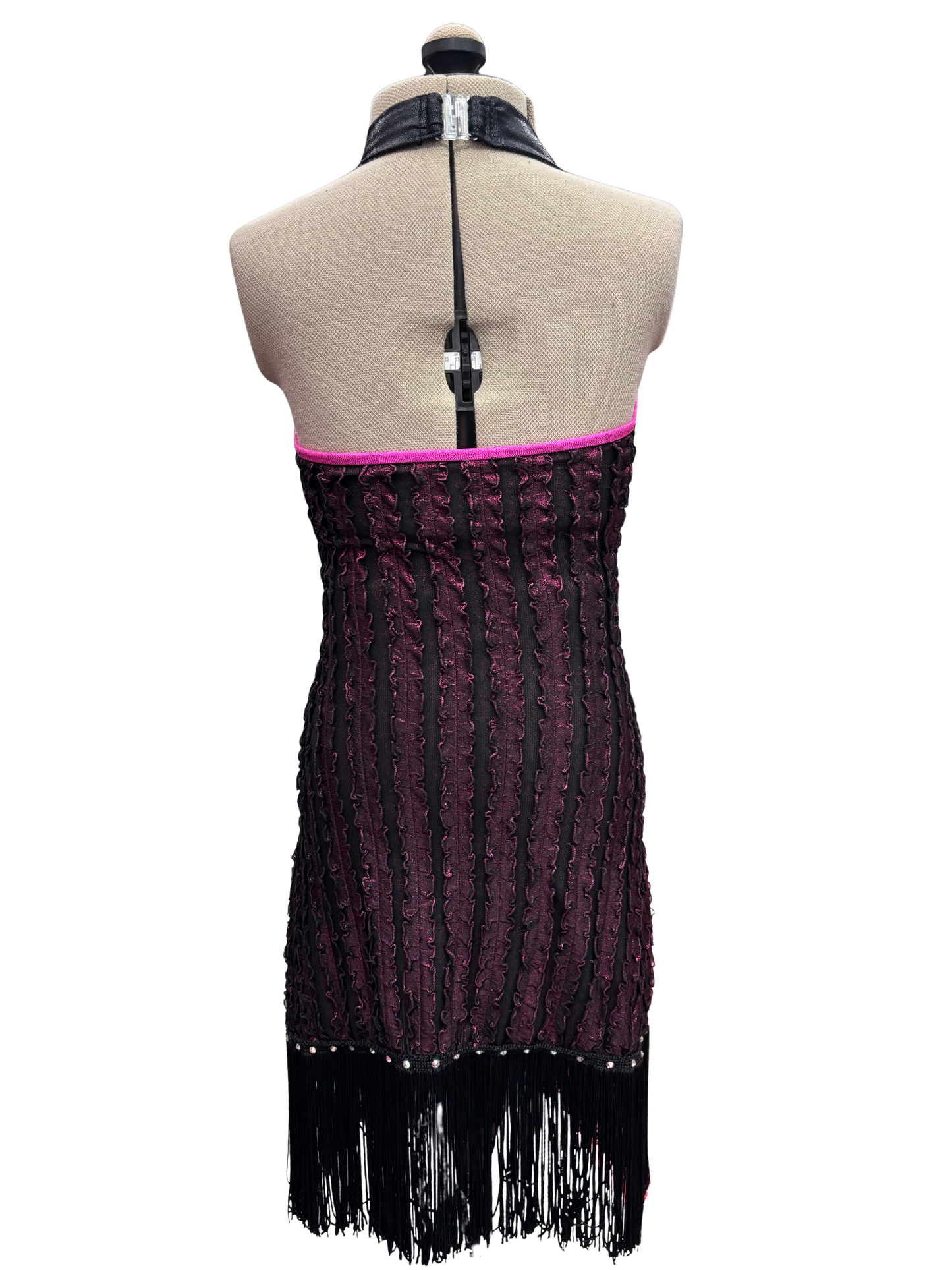 Kids Dance Costume Fringe Dress