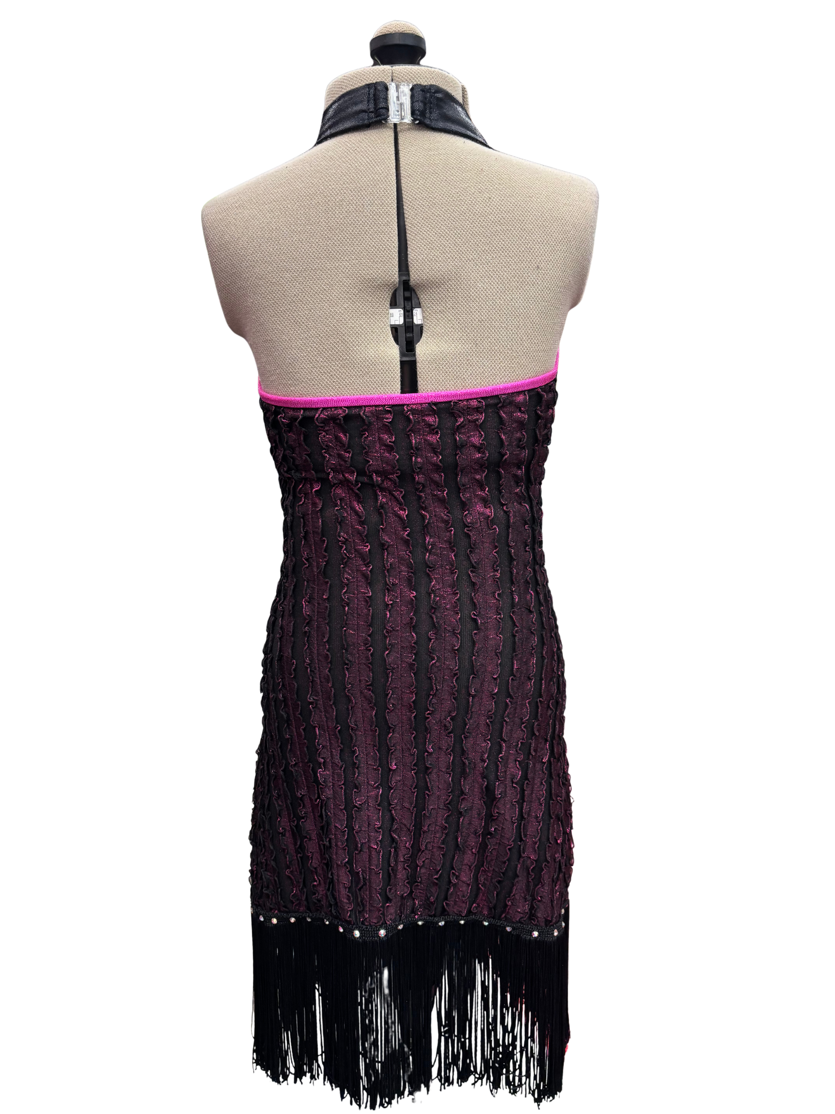 Kids Dance Costume Fringe Dress