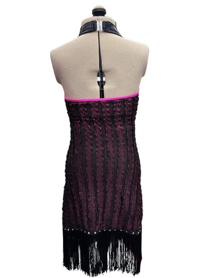 Kids Dance Costume Fringe Dress