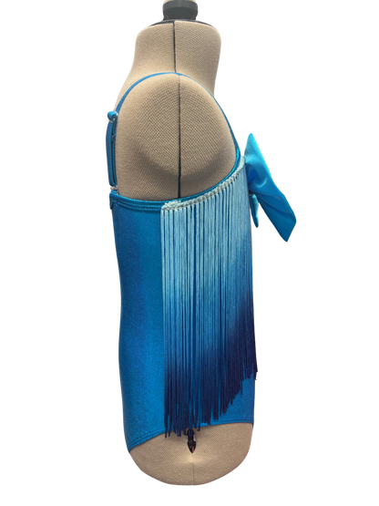 Kids Fringe Bodysuit Dance Costume