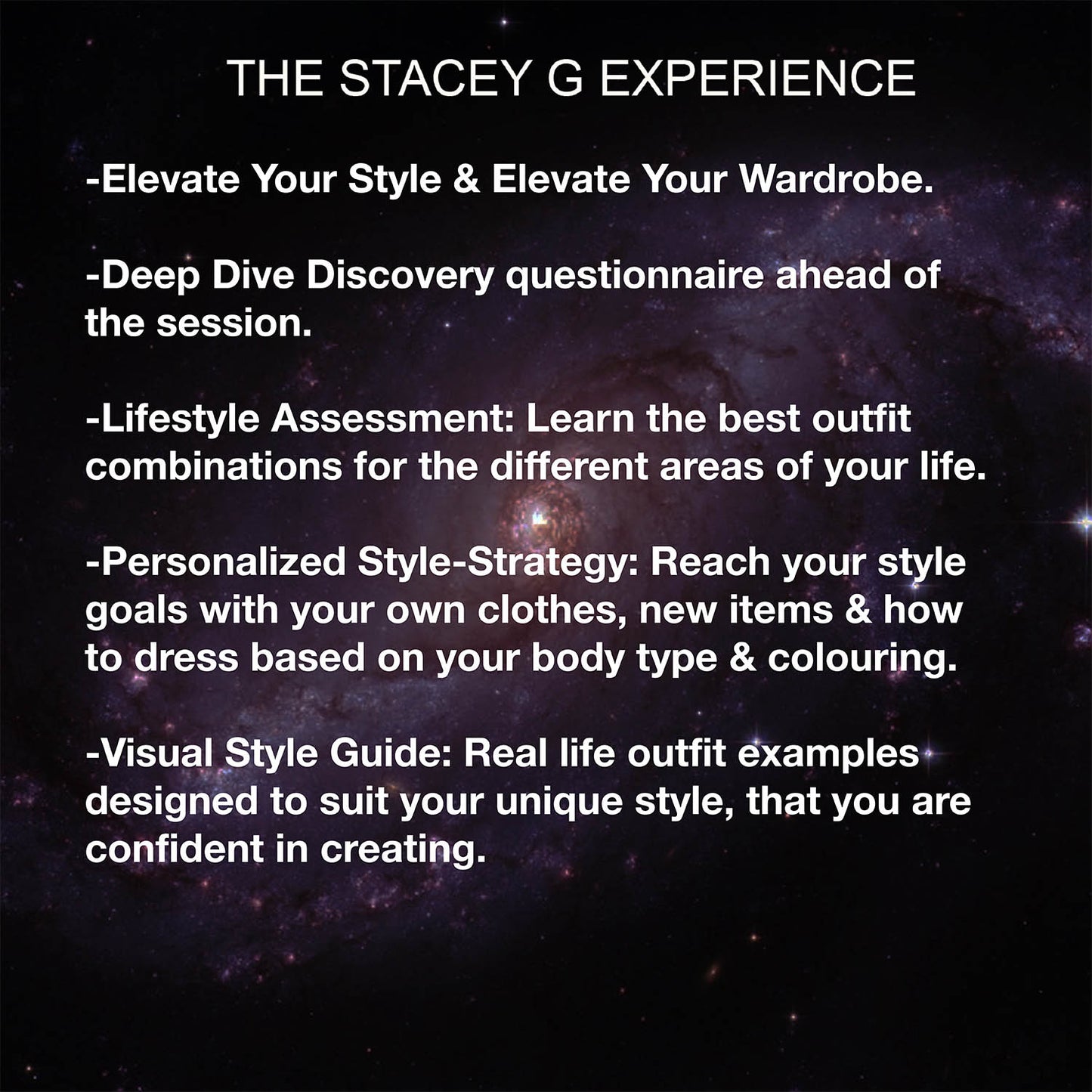 The Stacey G Experience