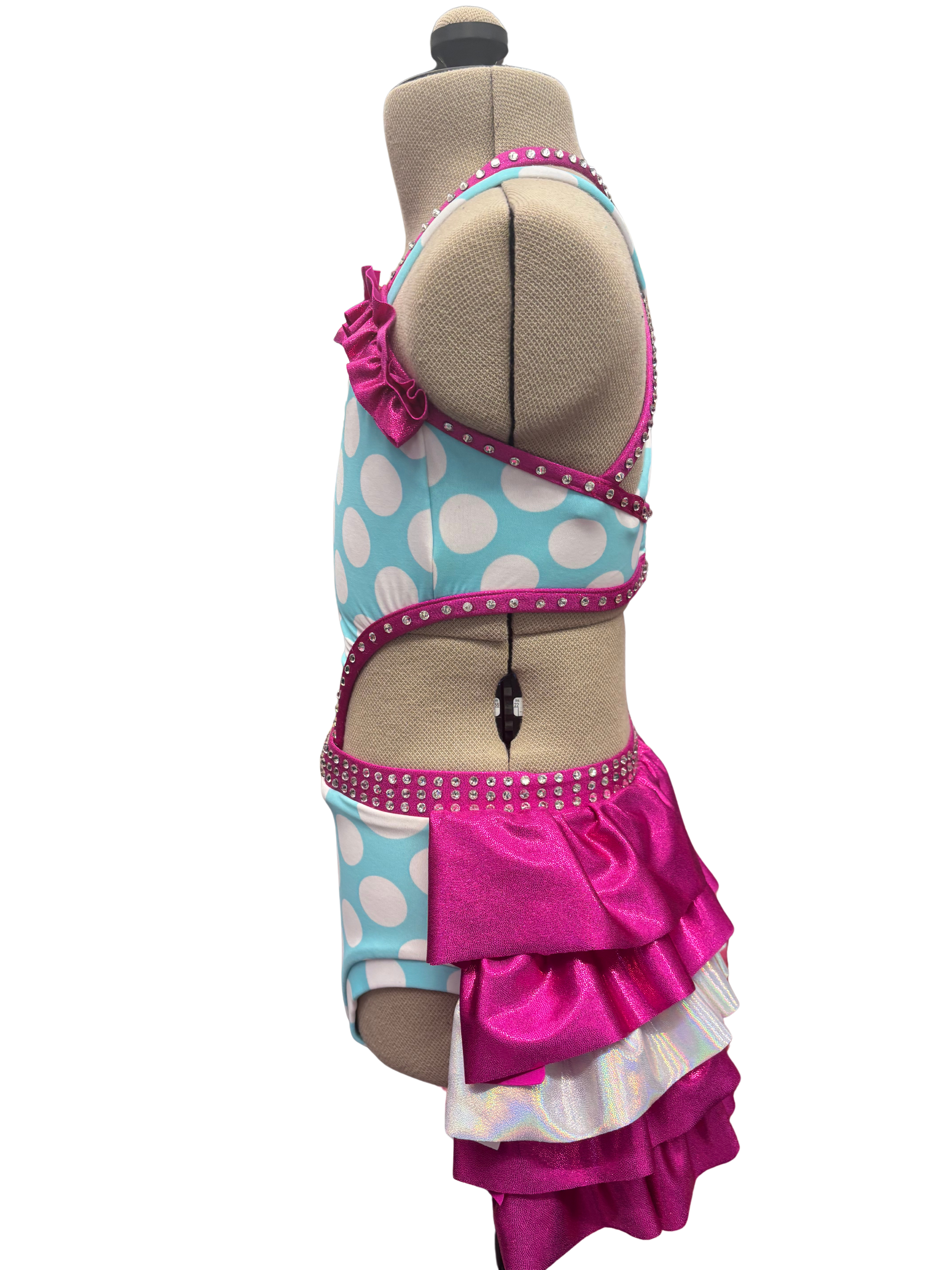 Kids Dance Costume - Polka Dots