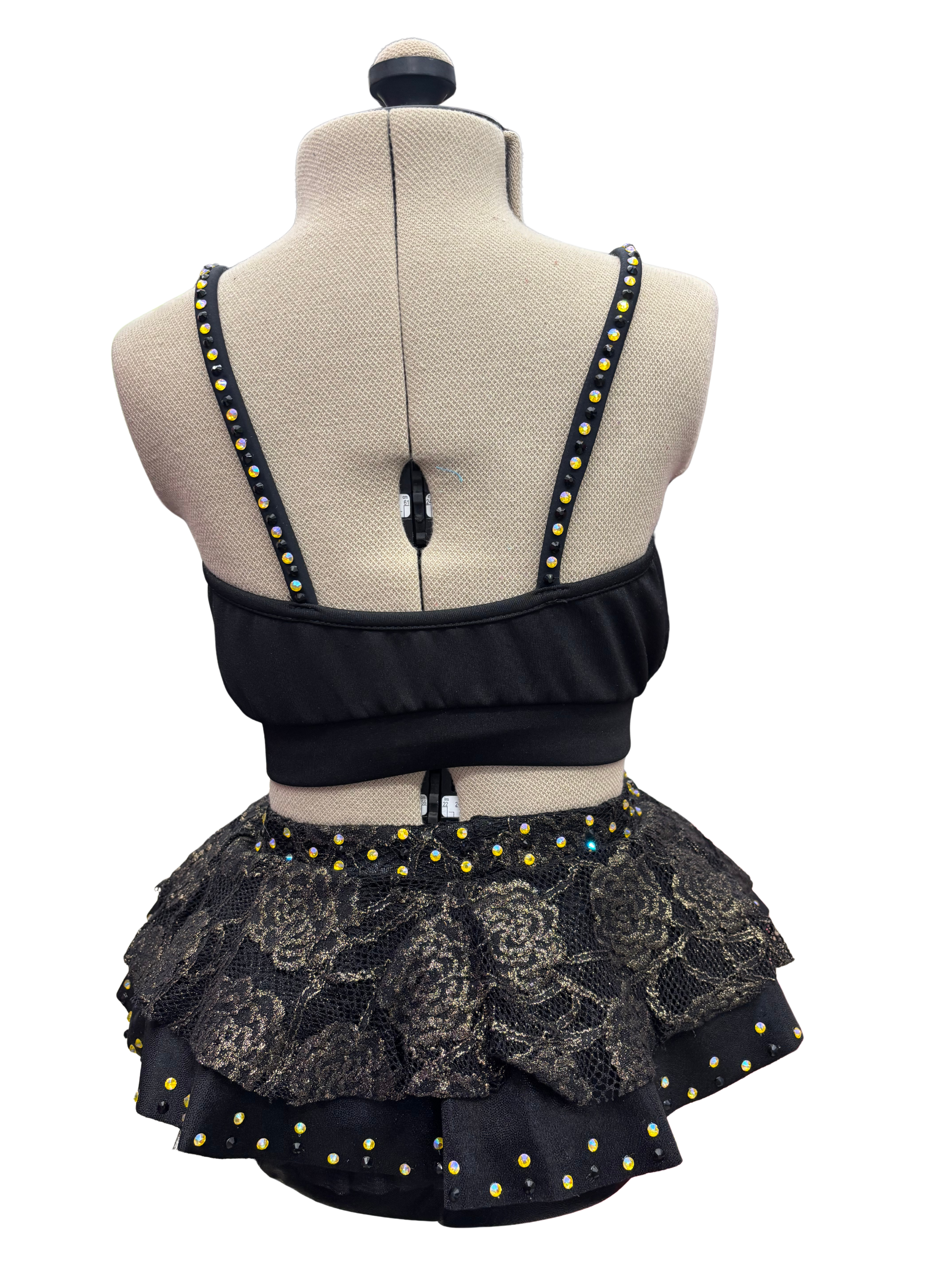 Kids Dance Costume - Crop Top & Tutu