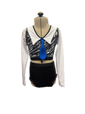 Long Sleeve Crop Top Dance Costume