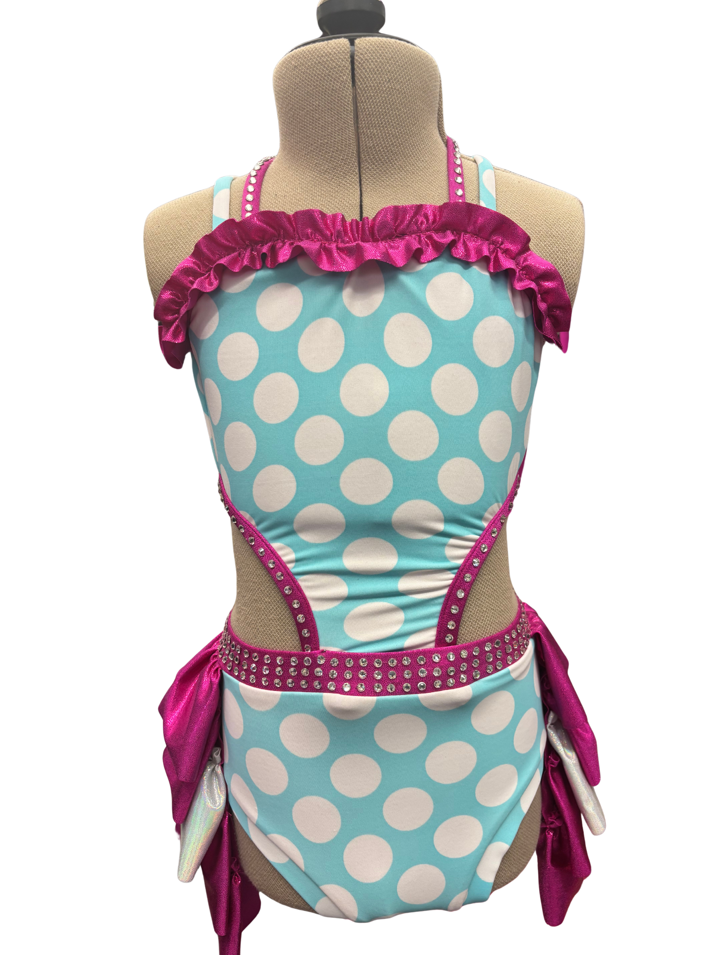 Kids Dance Costume - Polka Dots