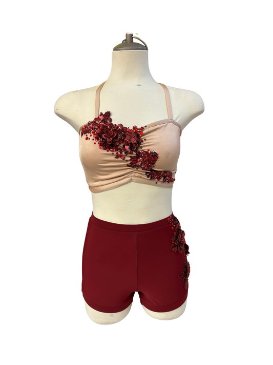 Crop Top Dance Costume