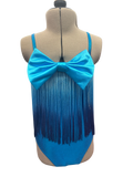 Kids Fringe Bodysuit Dance Costume
