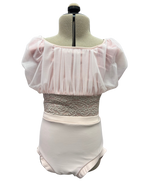 Pink Bodysuit Dance Costume