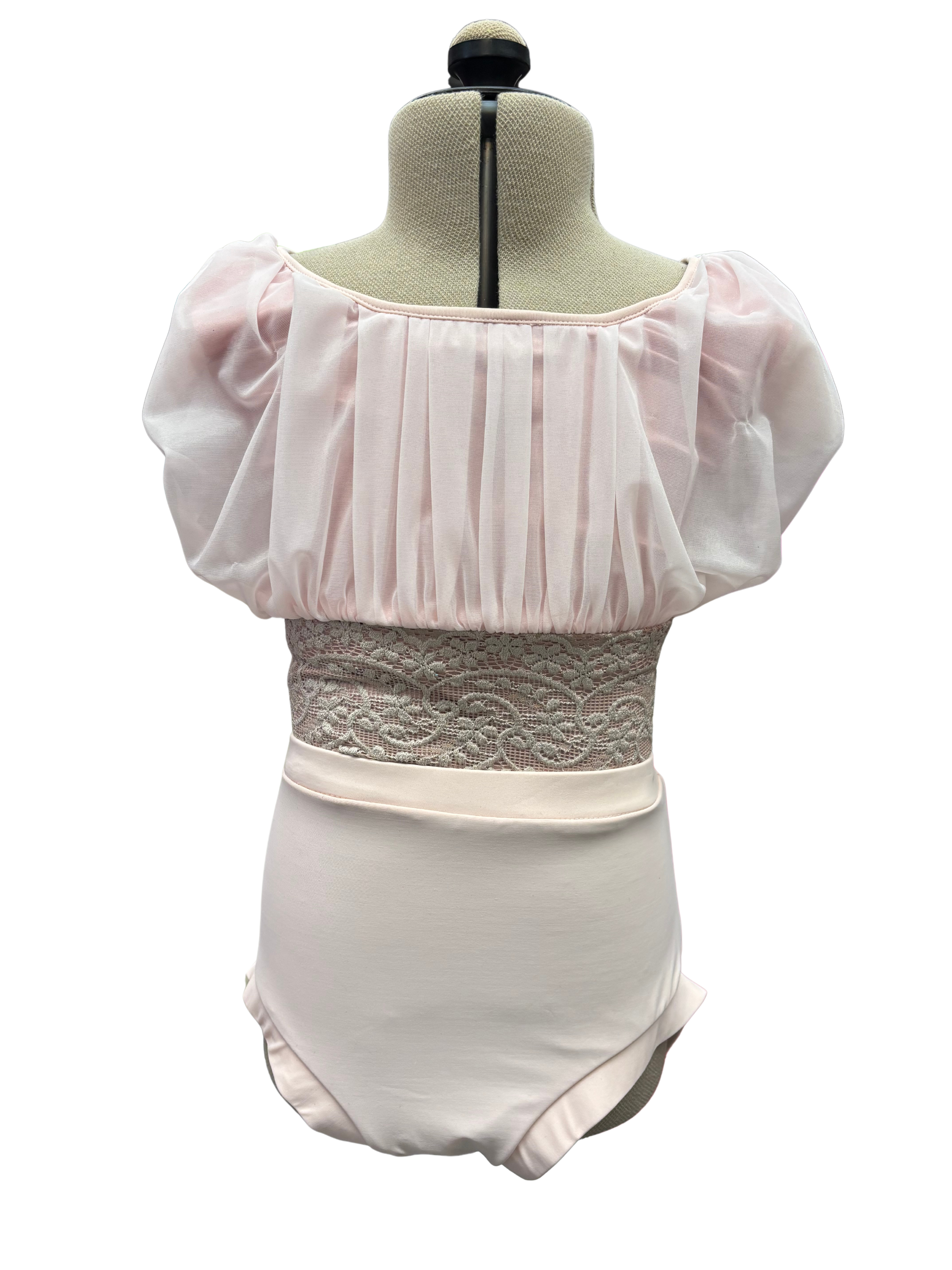 Pink Bodysuit Dance Costume