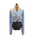 Long Sleeve 2 Piece Dance Costume