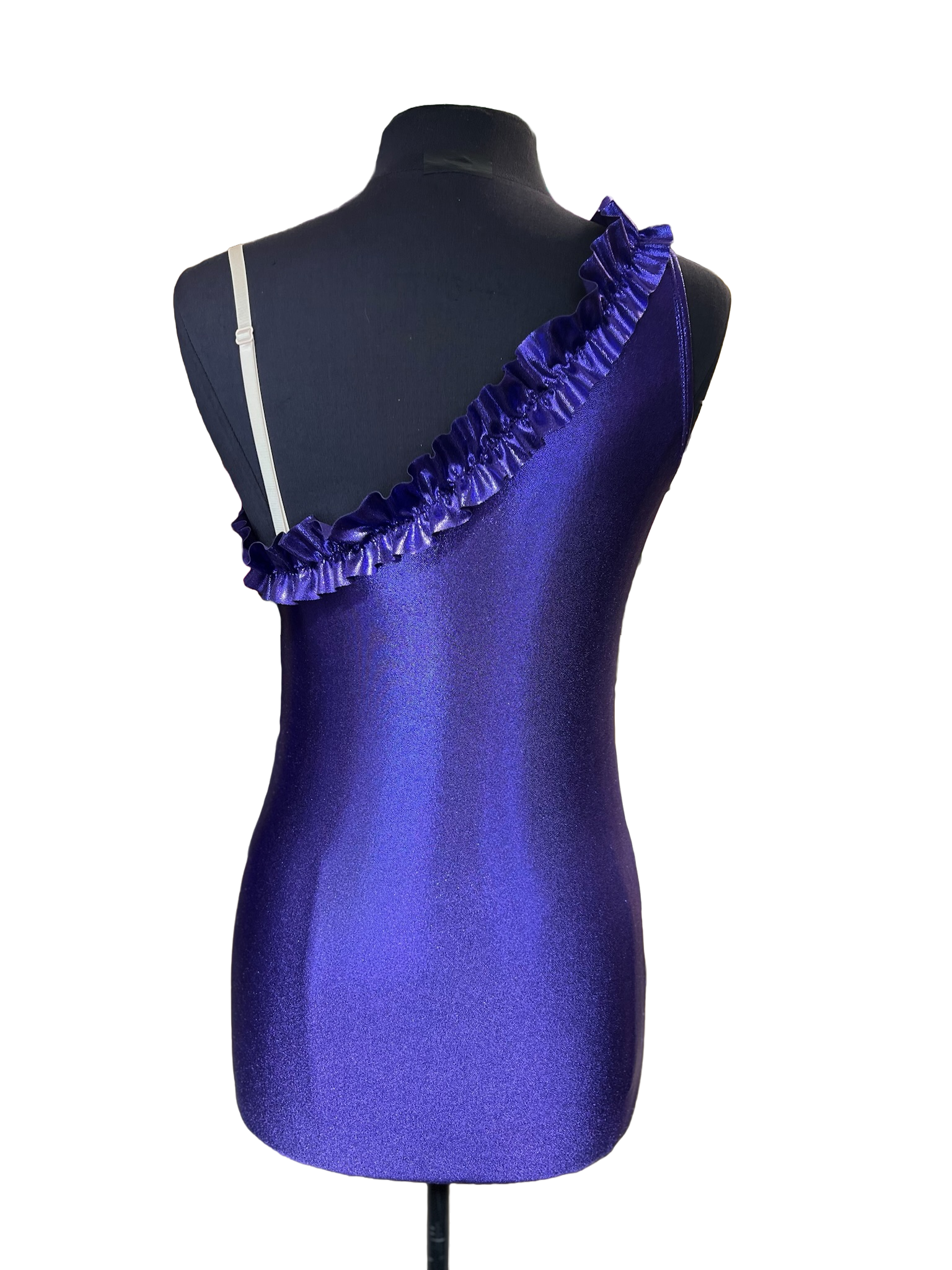 One - Shoulder Bodysuit with Applique