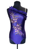 One - Shoulder Bodysuit with Applique