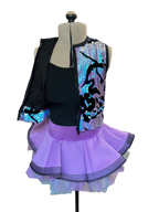 Sequin Vest with Horse Hair Skirt