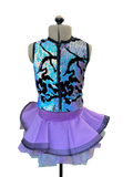Sequin Vest with Horse Hair Skirt