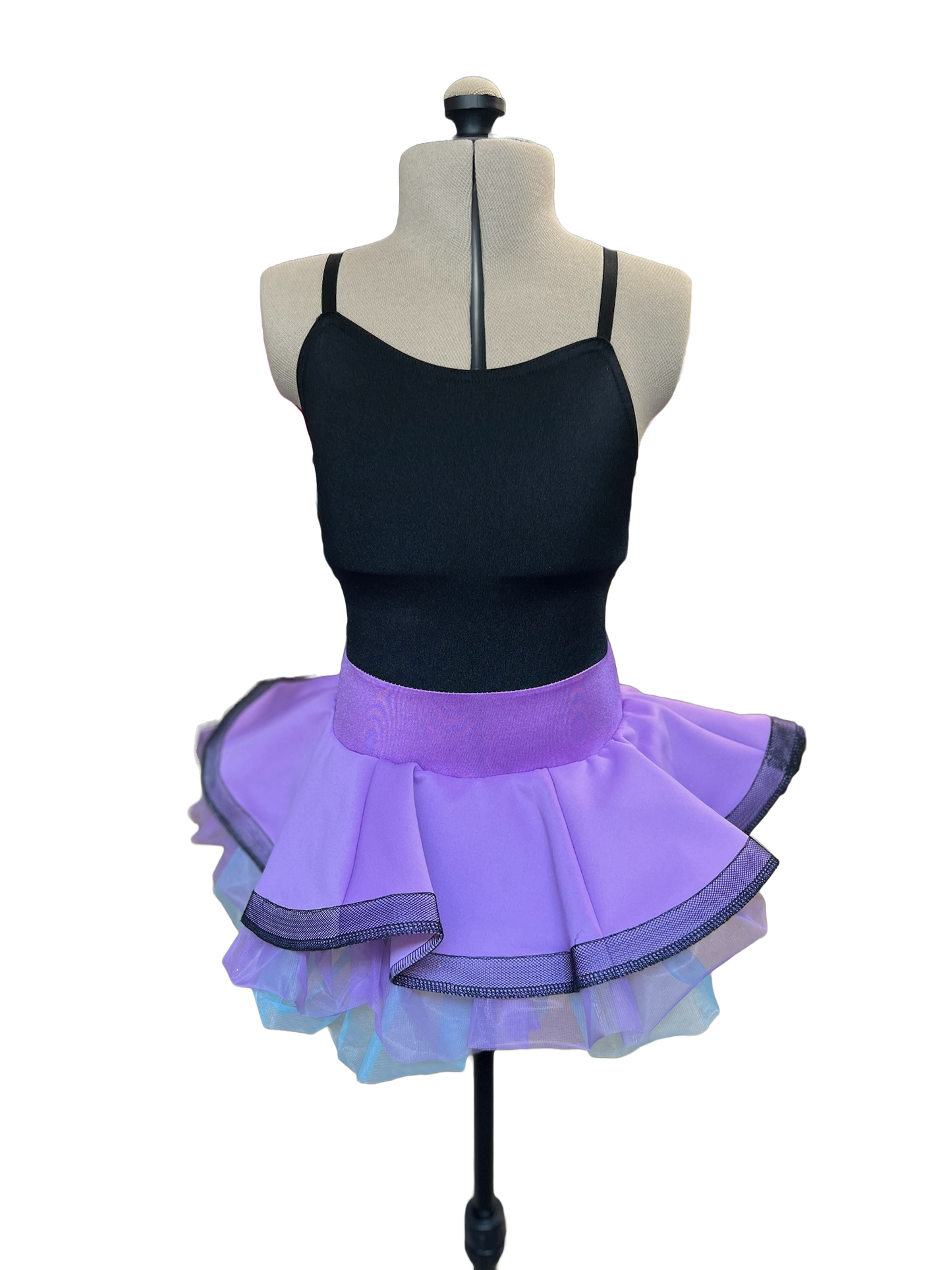 Sequin Vest with Horse Hair Skirt