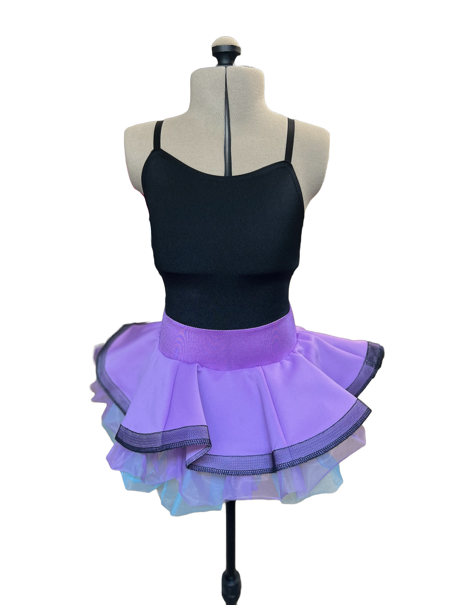 Sequin Vest with Horse Hair Skirt