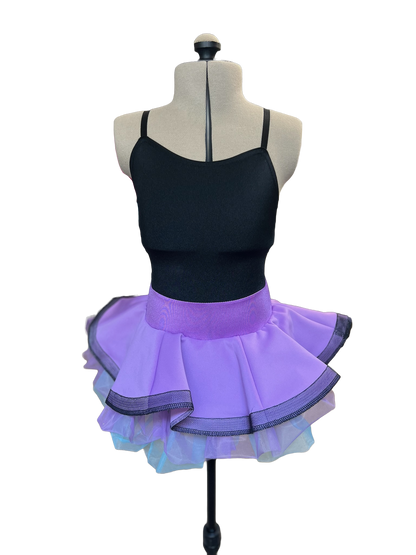 Sequin Vest with Horse Hair Skirt
