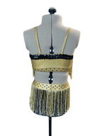 Gold Fringe 2 Piece