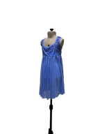 Blue Sequin Empire Dress