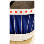 Stars & Stripes - Silver/White/Blue