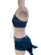 Glitter Velvet 2 Piece Dance Costume