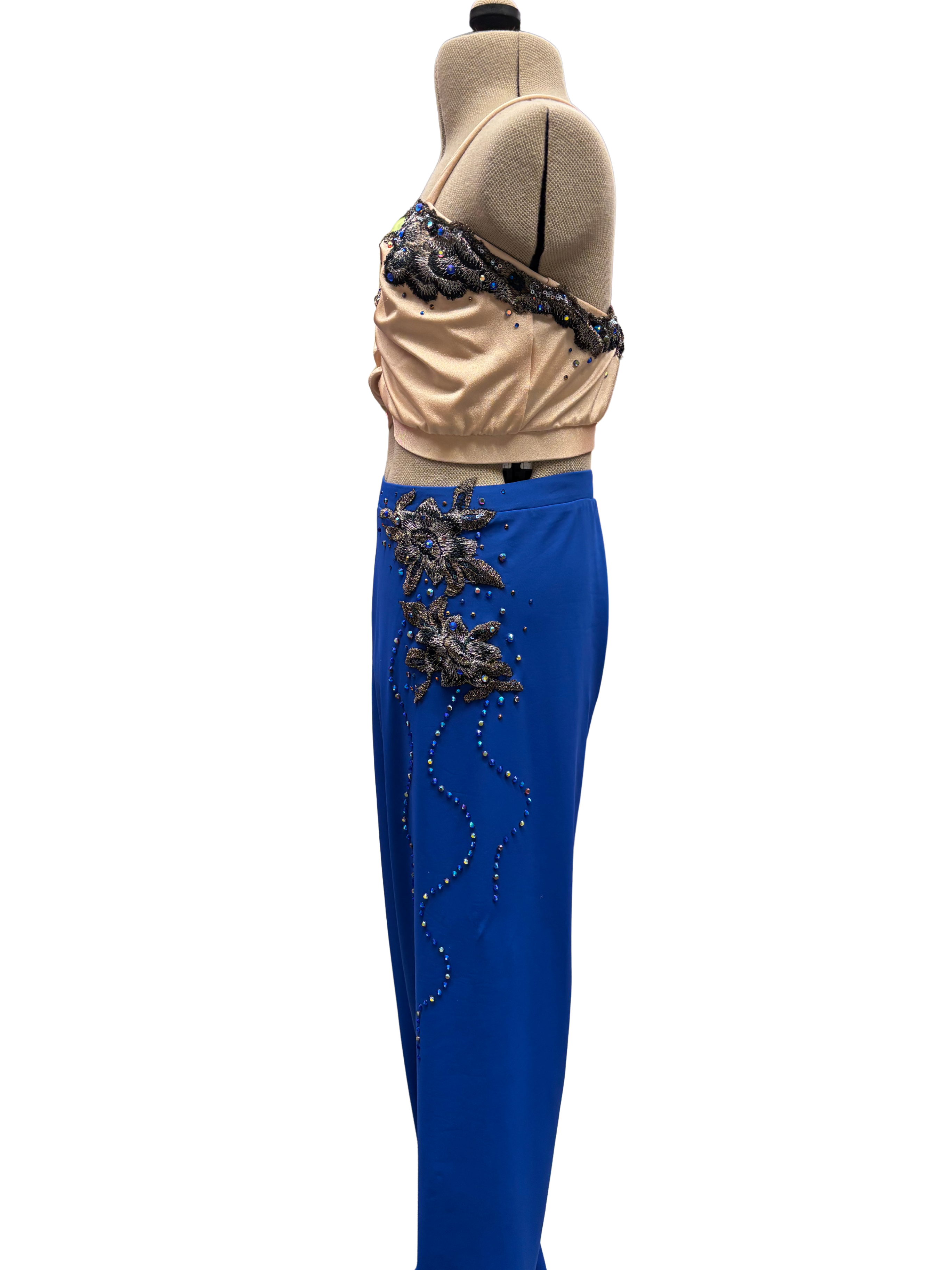 Crop Top & Pants Dance Costume