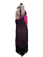 Kids Dance Costume Fringe Dress