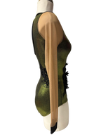 Metallic Bodysuit Dance Costume