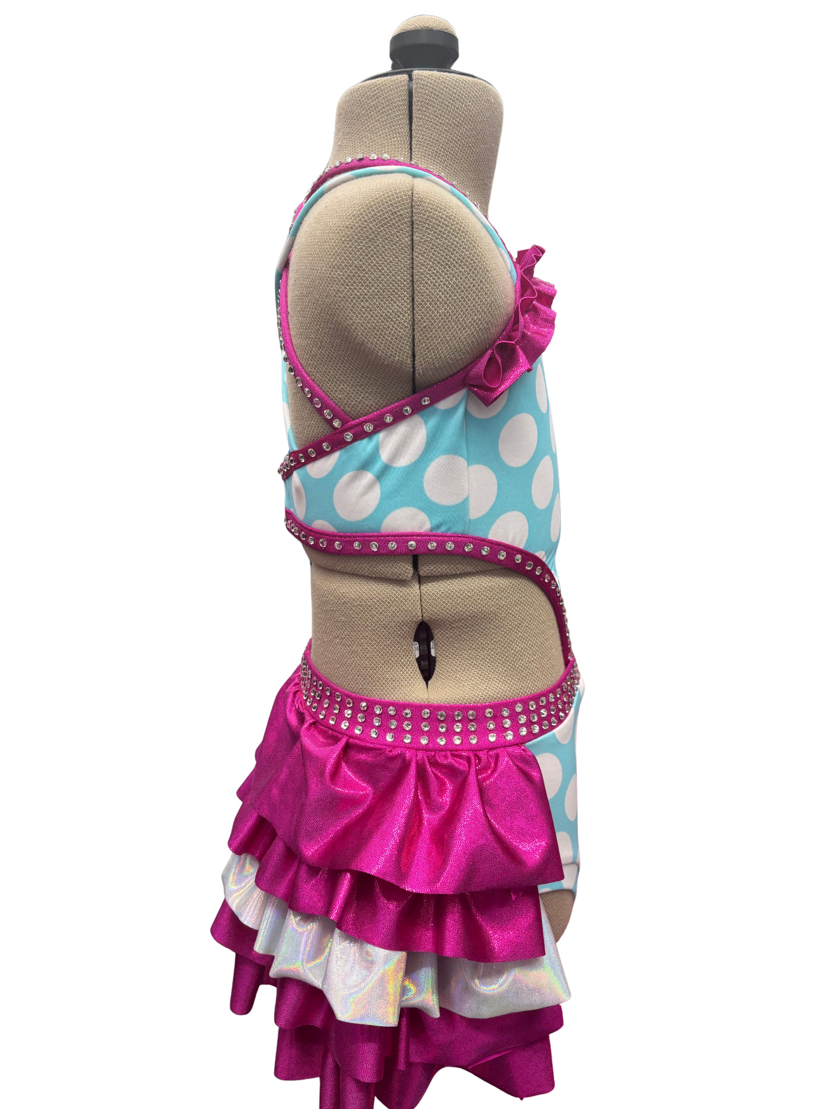 Kids Dance Costume - Polka Dots