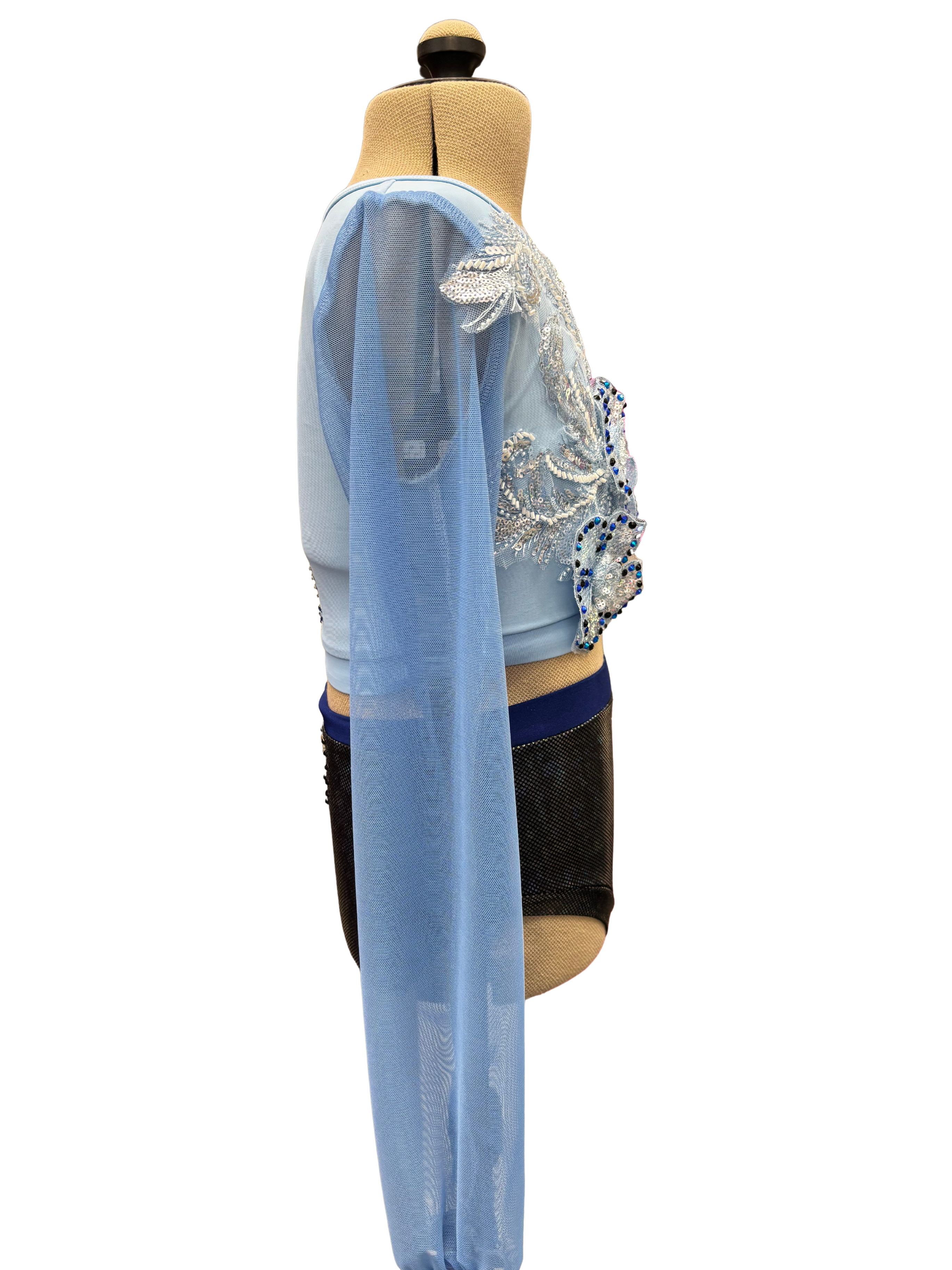 Long Sleeve 2 Piece Dance Costume