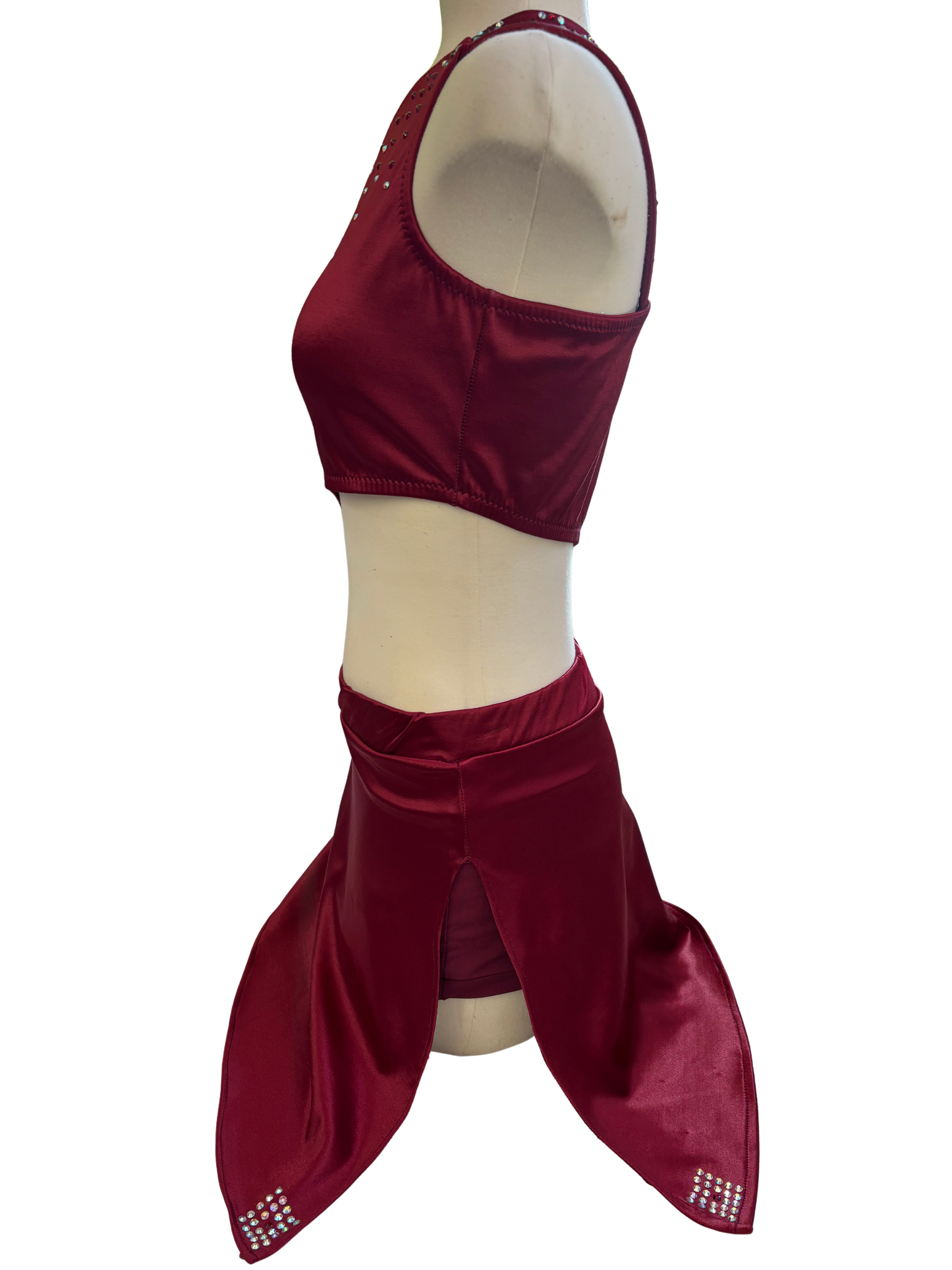 One Shoulder Dress Dance Costume
