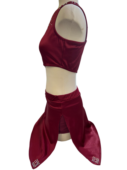 One Shoulder Dress Dance Costume