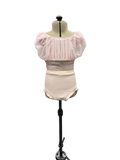 Pink Bodysuit Dance Costume