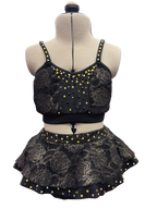 Kids Dance Costume - Crop Top & Tutu