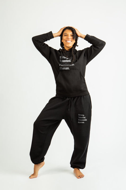 Strong Talented Passionate Human Track Pant