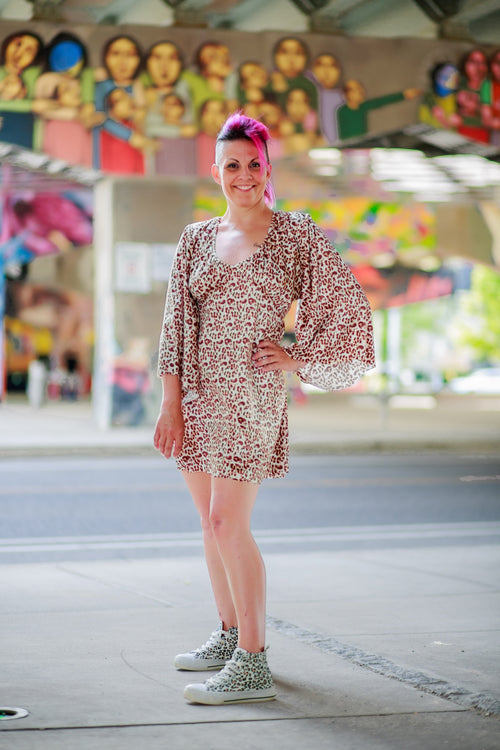 Bingo Bango Dress-Cheetah