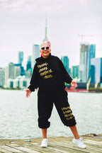 Strong Sassy Magical Human Hoodie - Gold