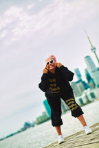 Strong Sassy Magical Human Hoodie - Gold