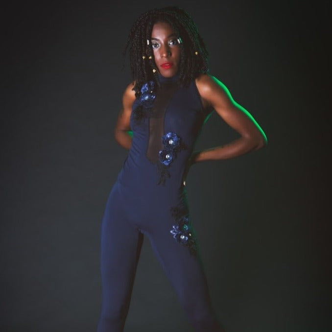Yoga, dancewear, unitard, one-piece, jumpsuit, catsuit, playsuit, bodycon, performance fashion, mock neck