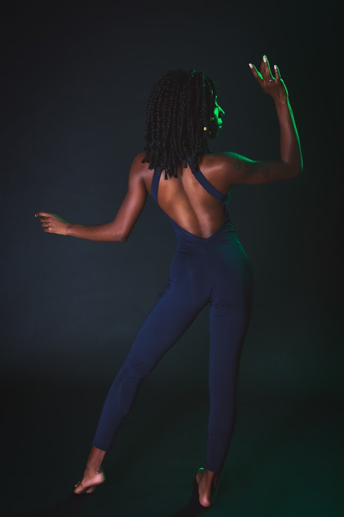 Yoga, dancewear, unitard, one-piece, jumpsuit, catsuit, playsuit, bodycon, performance fashion, mock neck